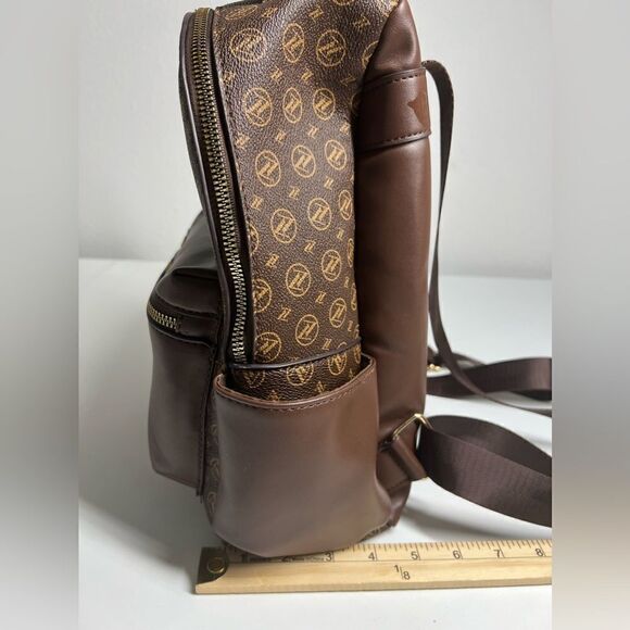 NWOT Adrienne Vittadini Backpack Brown main image 10